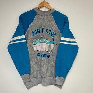 80s Vintage Sailing Sweatshirt 90s Ocean Beach Sweater Vtg